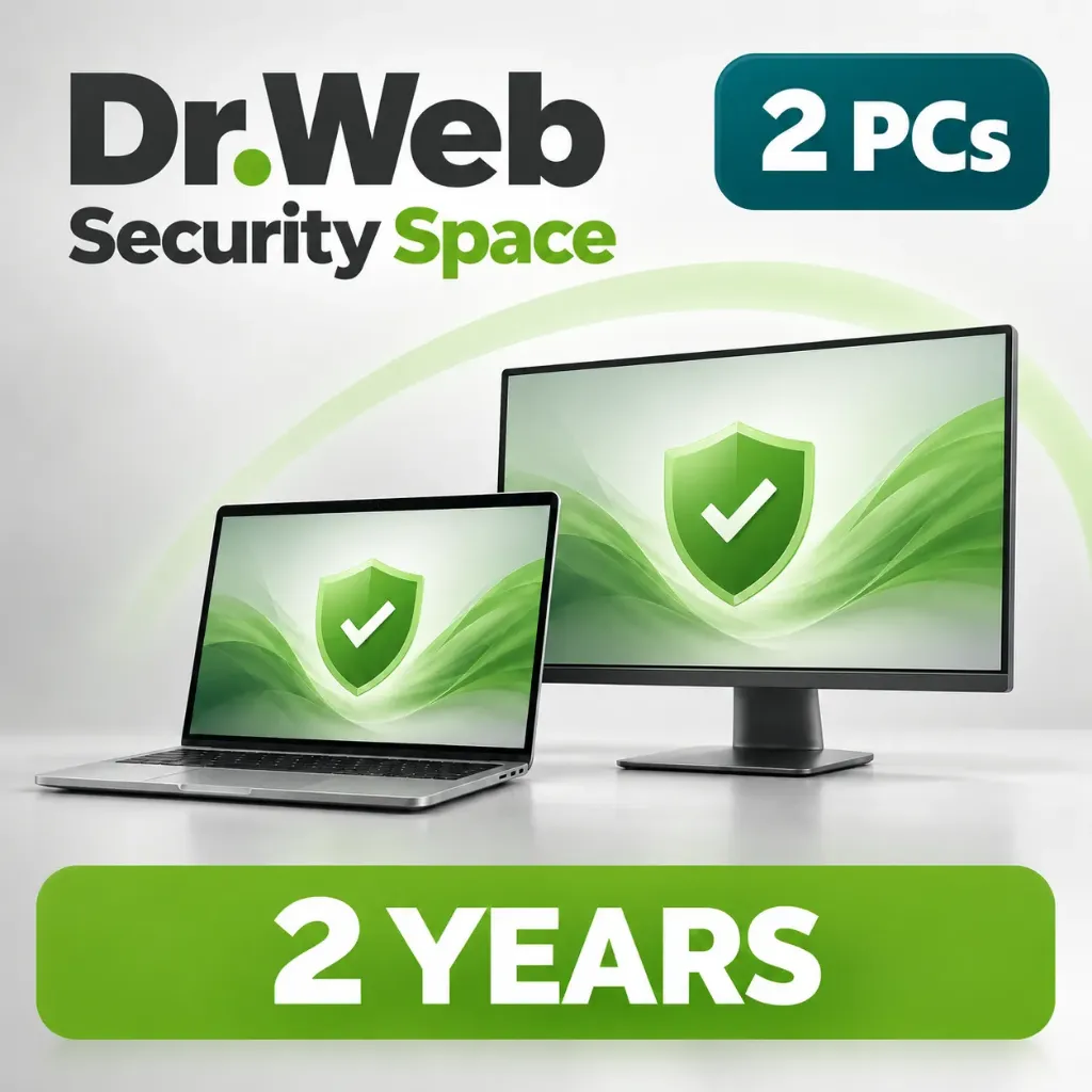 Dr.Web Security Space 2 PC 2 years