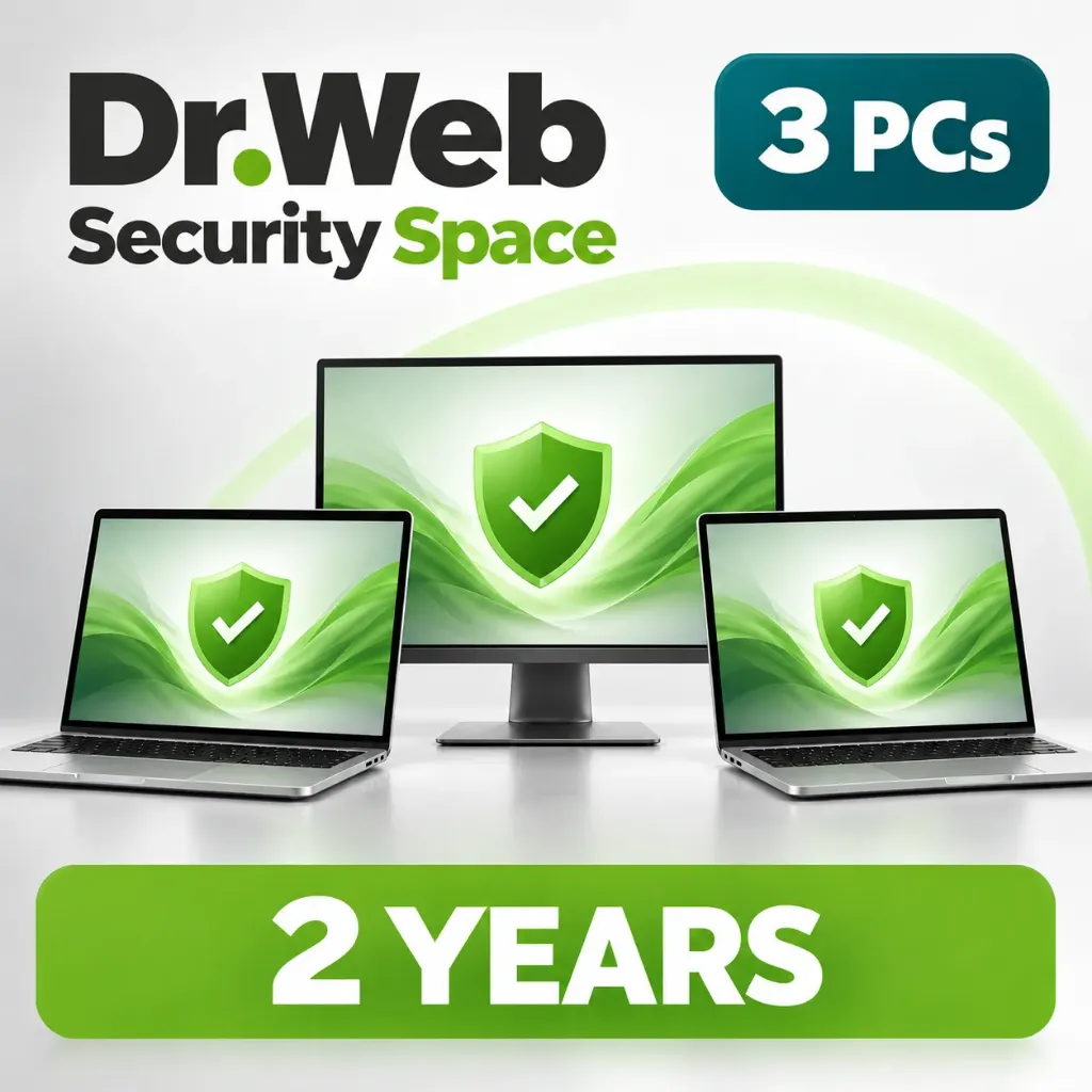 Dr.Web Security Space 3 PC 2 years